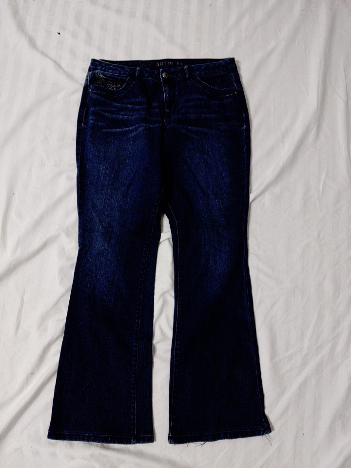 Dark Blue Bootcut Jeans