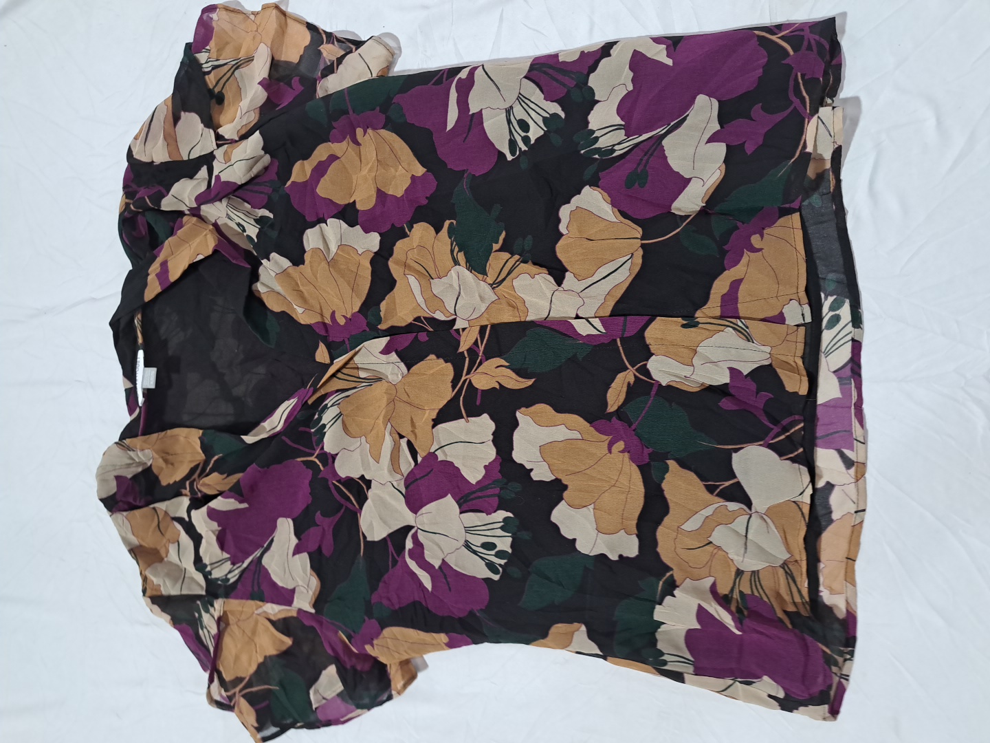 Blusa floreale Calvin Klein