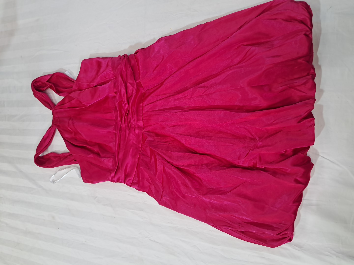 Women's Pink Halter Neck Dress