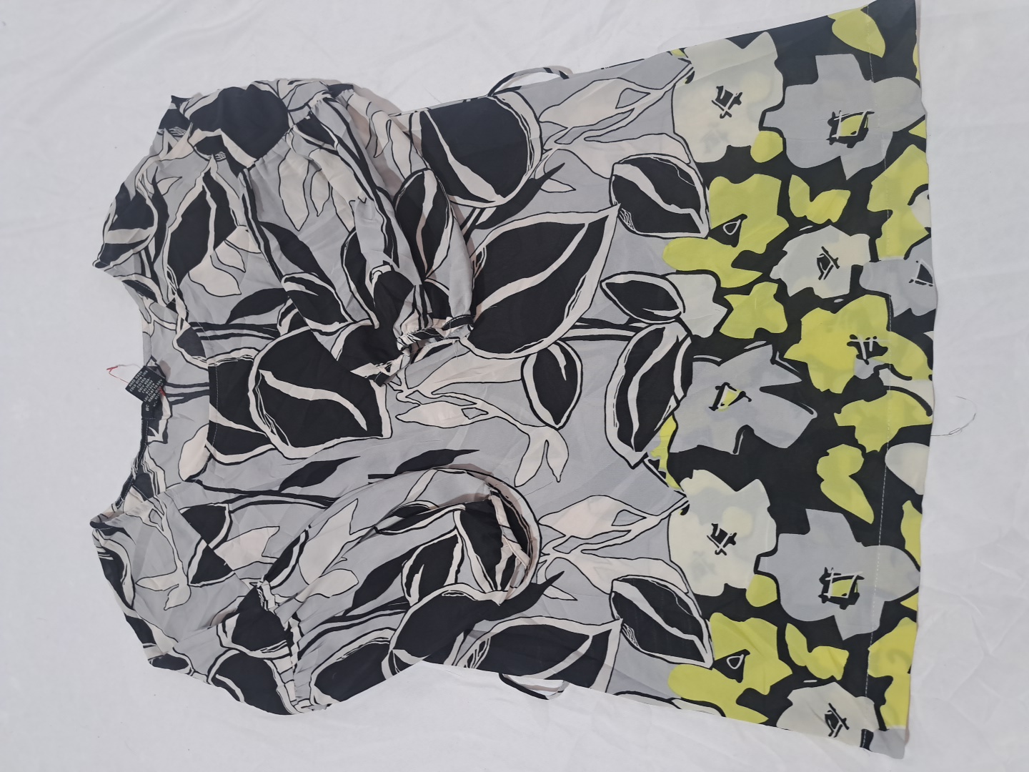 Blouse with Floral Pattern