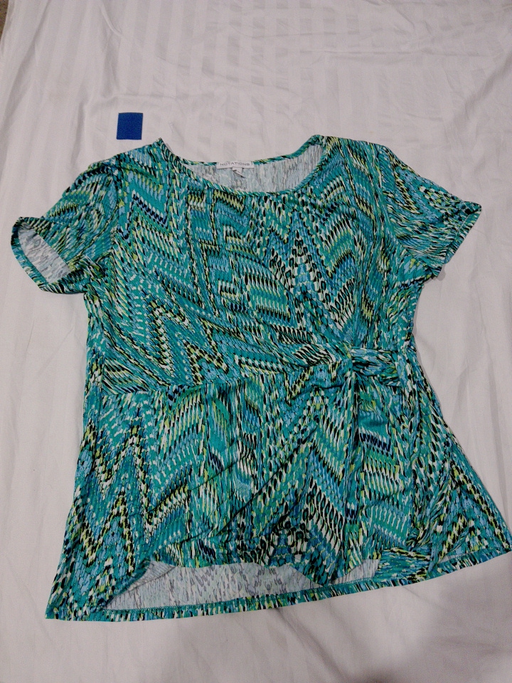 「ウィメンズショートスリーブブラウス」