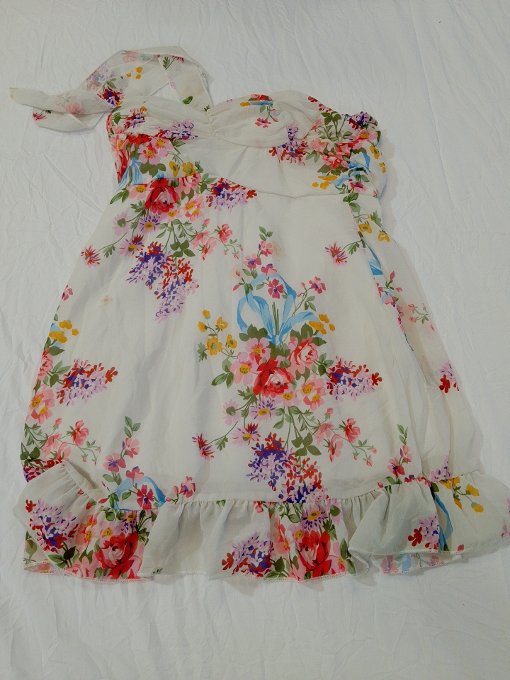 Top en dentelle floral