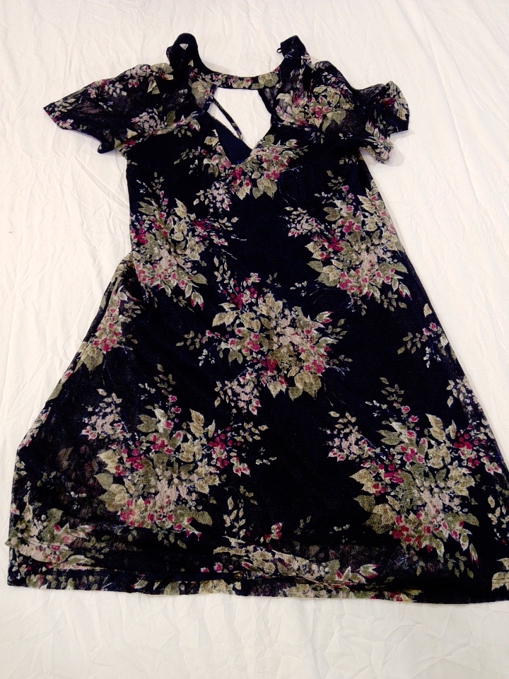 Abito floreale Blue Rav