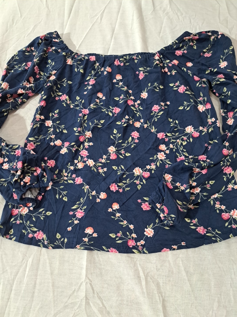 Blusa floreale da donna