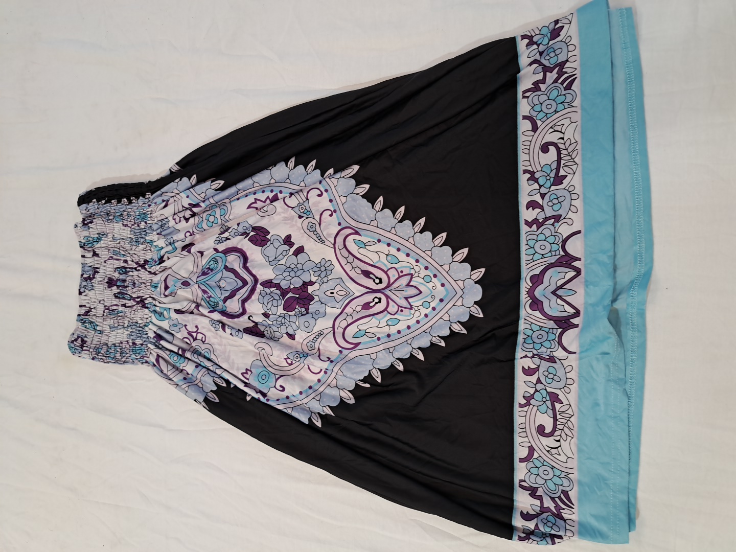 Jupe florale Paisley