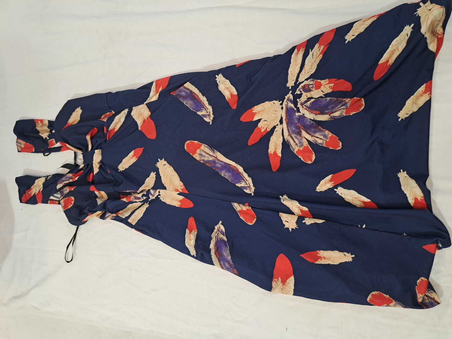 Abito con motivo floreale