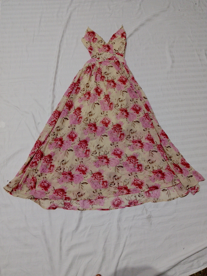 Abito Floreale Vintage