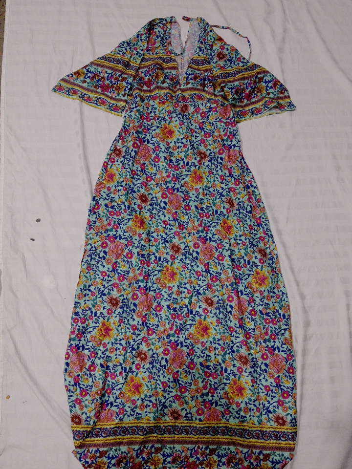 Vestido Maxi Boêmio Floral