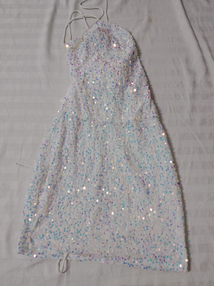 Pailletten Mini Kleid