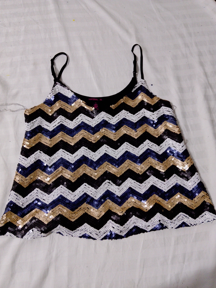 Débardeur à paillettes