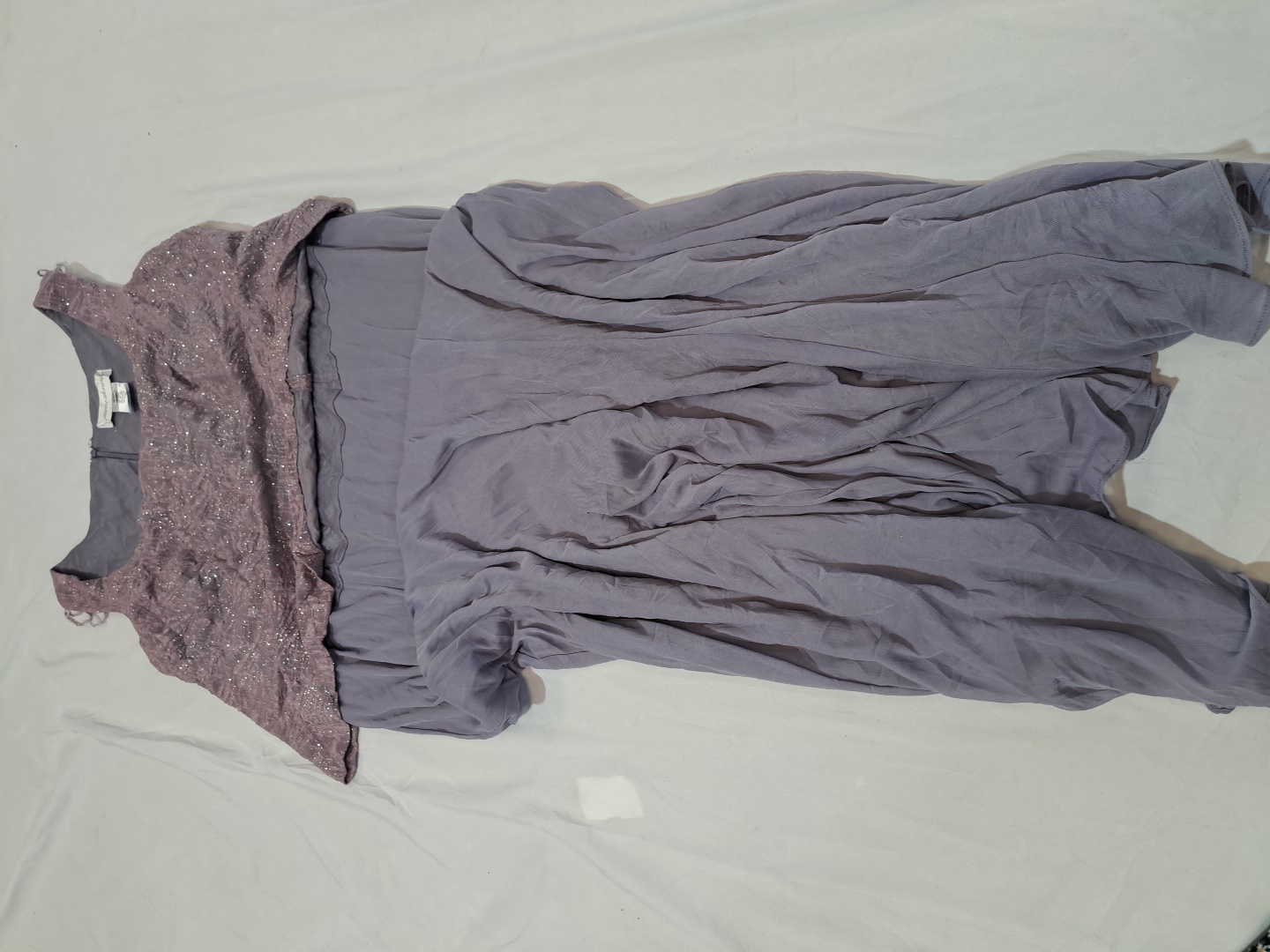 Jeanne Alexander Beaded Top and Skirt Set