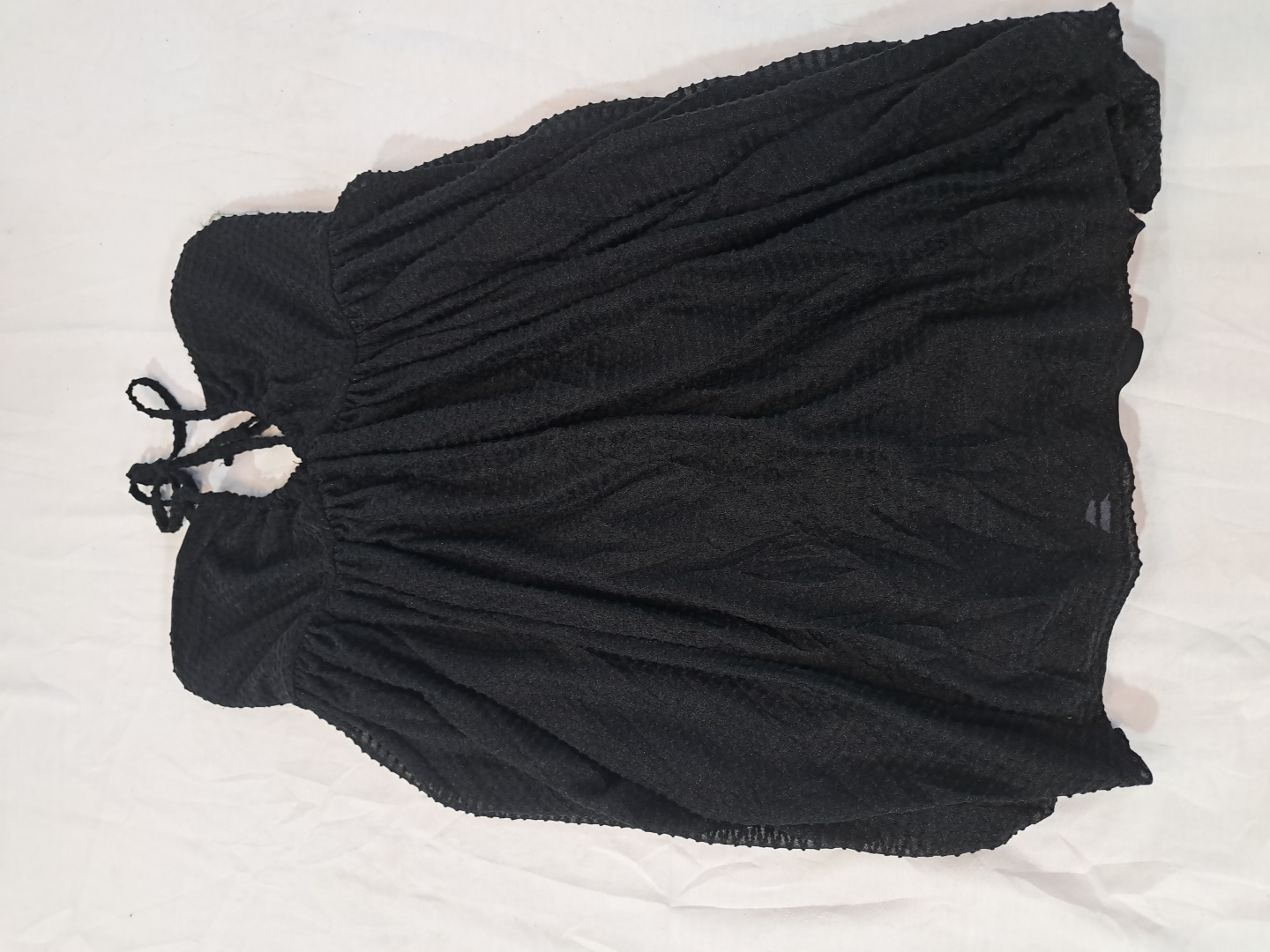 Débardeur texturé noir