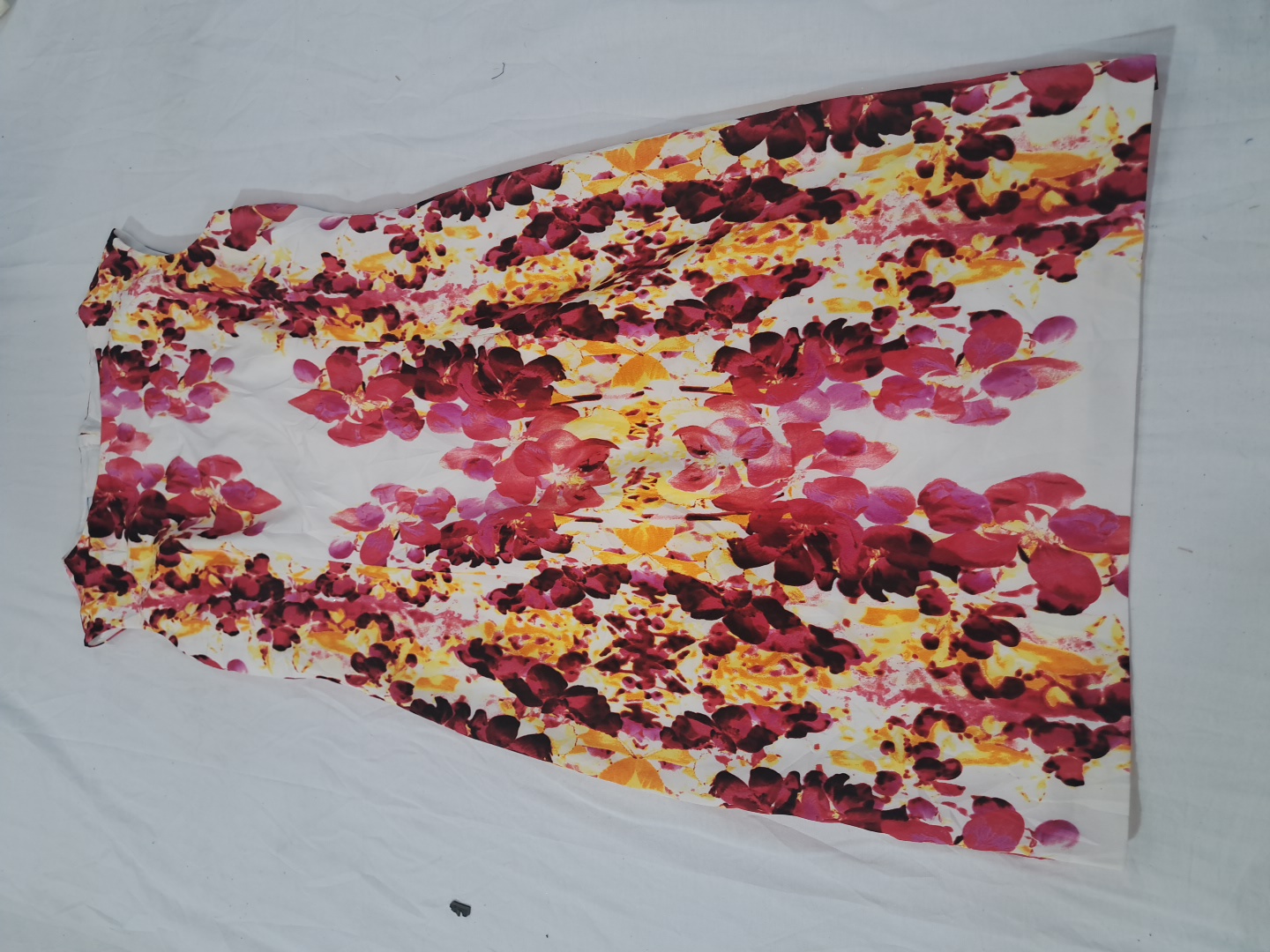 フローラルAラインドレス