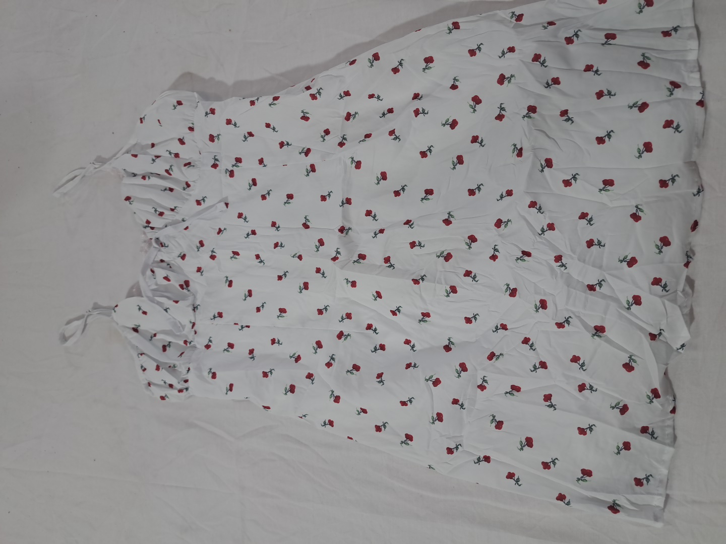 Women's White Floral Cami Top