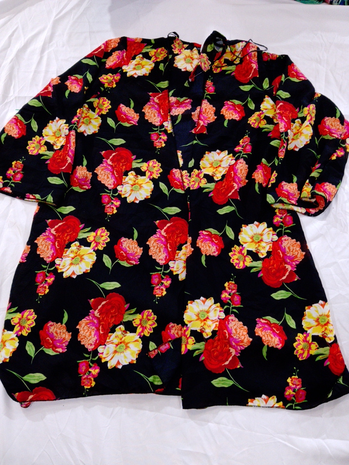 NY Invasion Floral Blouse