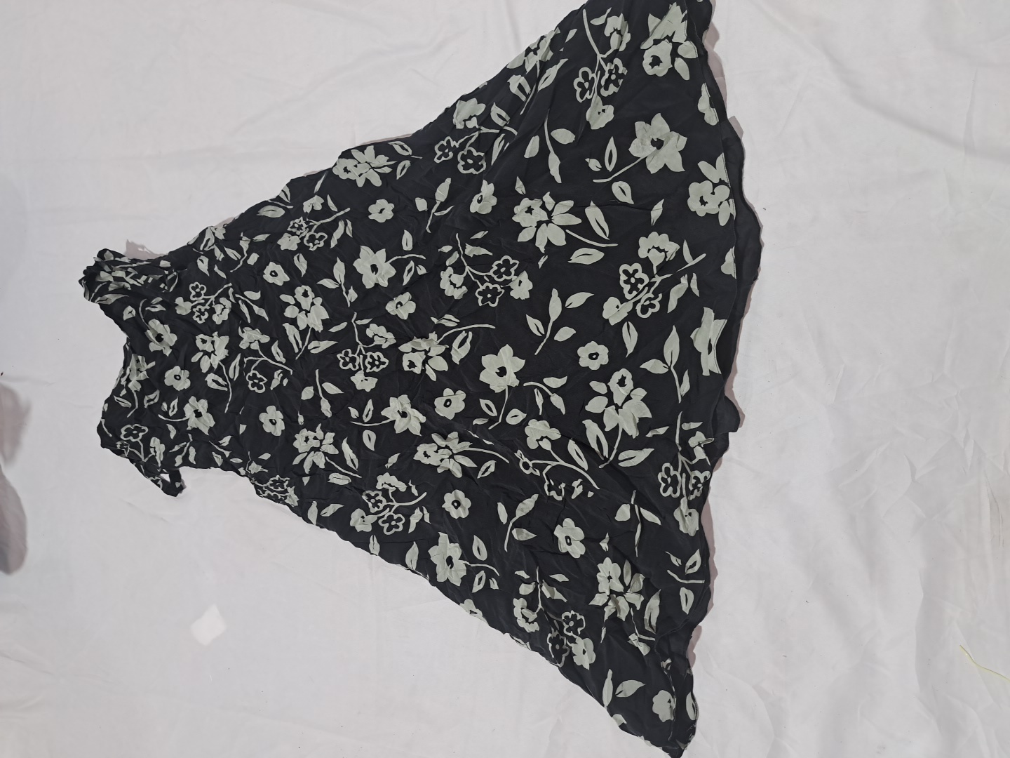 Black Floral Maxi Dress