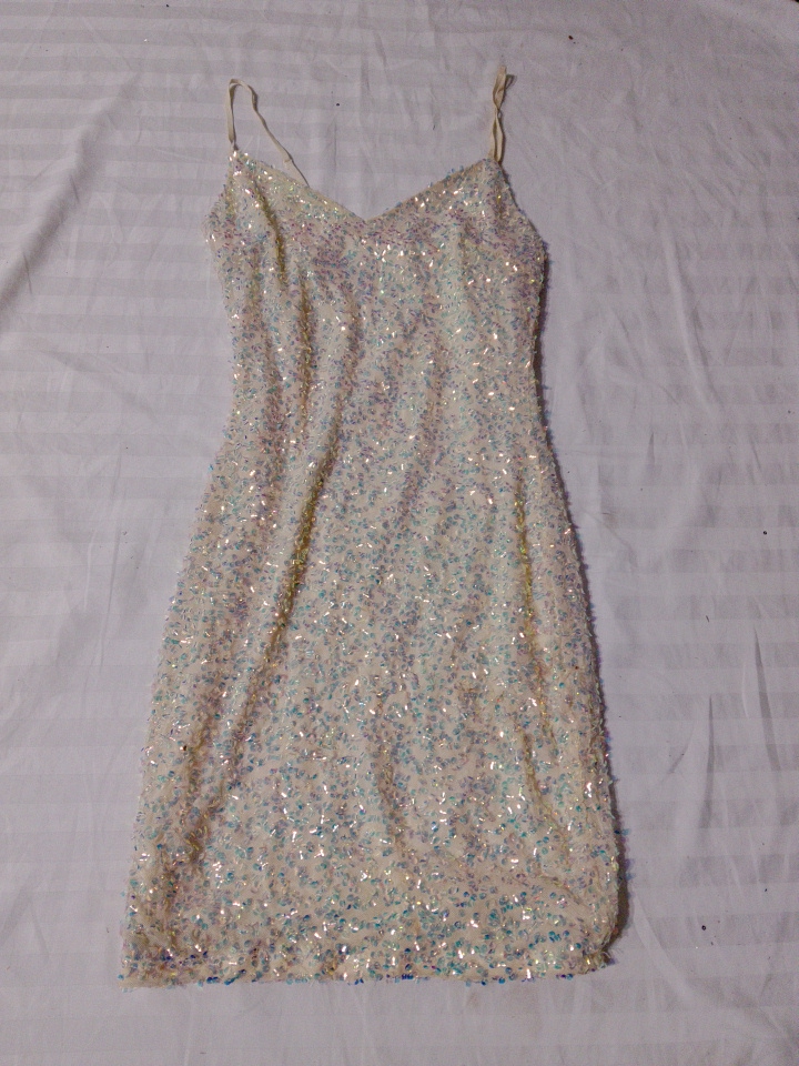 Robe mini pailletée