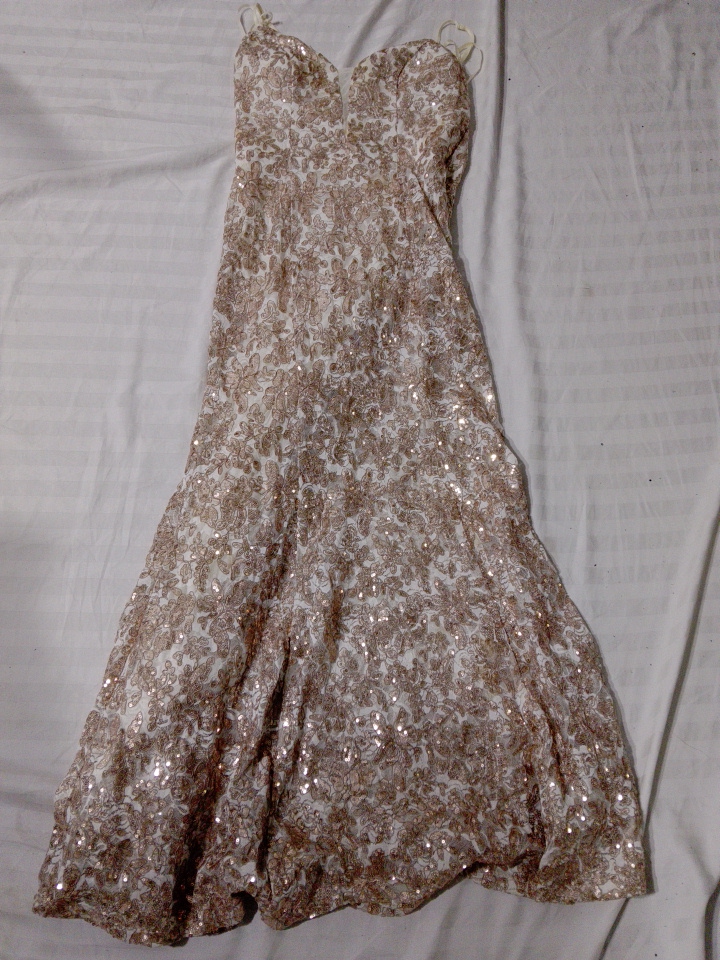 Sequined Evening Dress