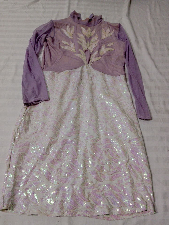 Lavender Sequined Dress