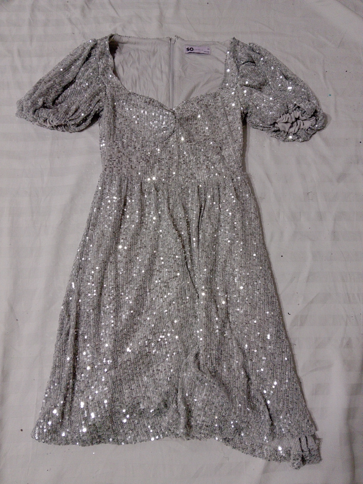 Sequined Short Dress