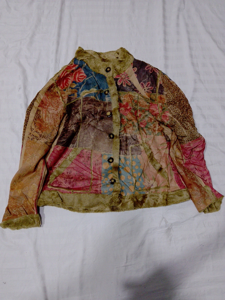 Veste en patchwork