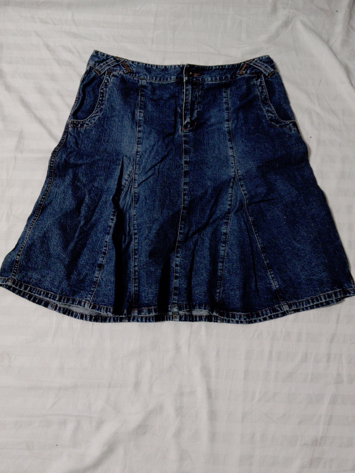Denim Mini Skirt