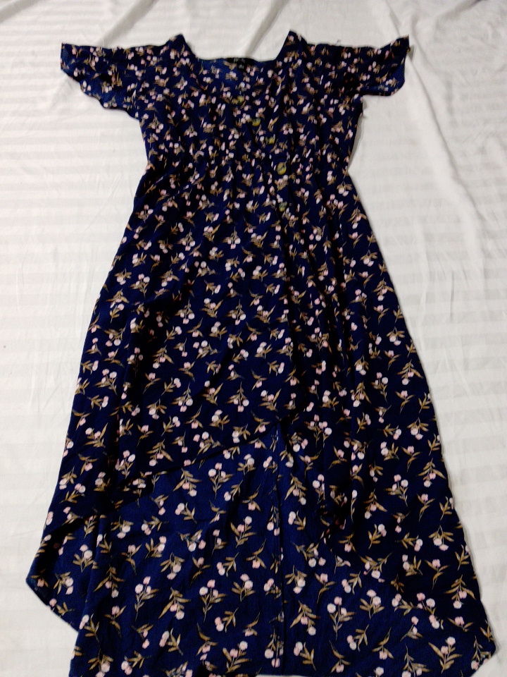 Floral Off-Shoulder Dress