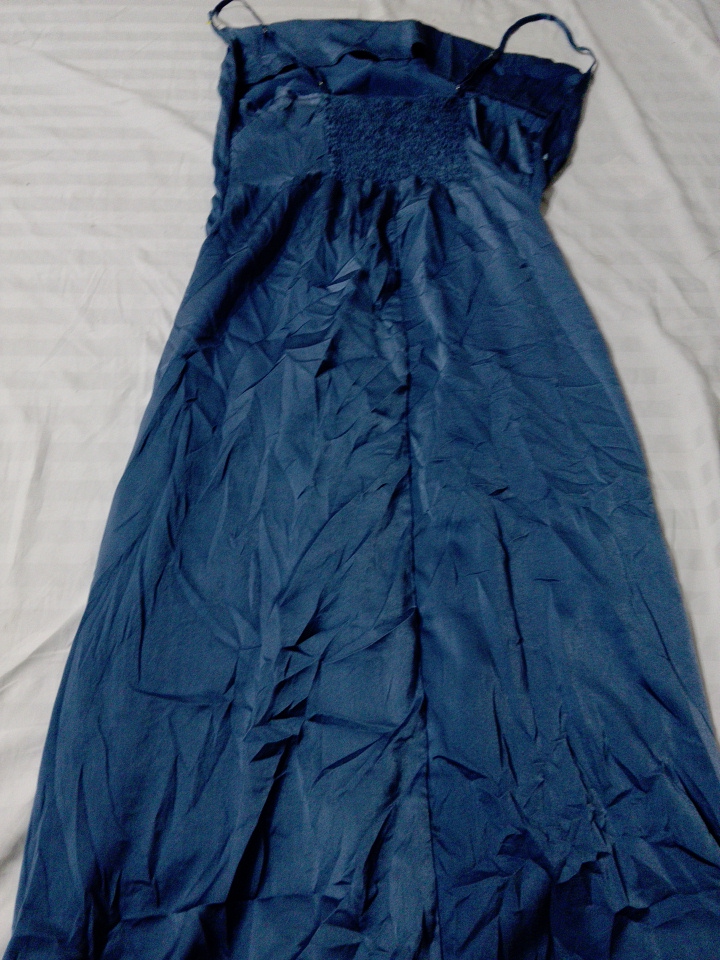 Robe Maxi Bleue