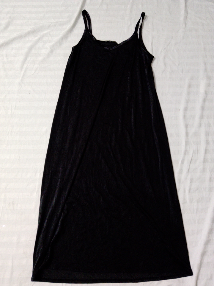 Schwarzes Samt-Camisole