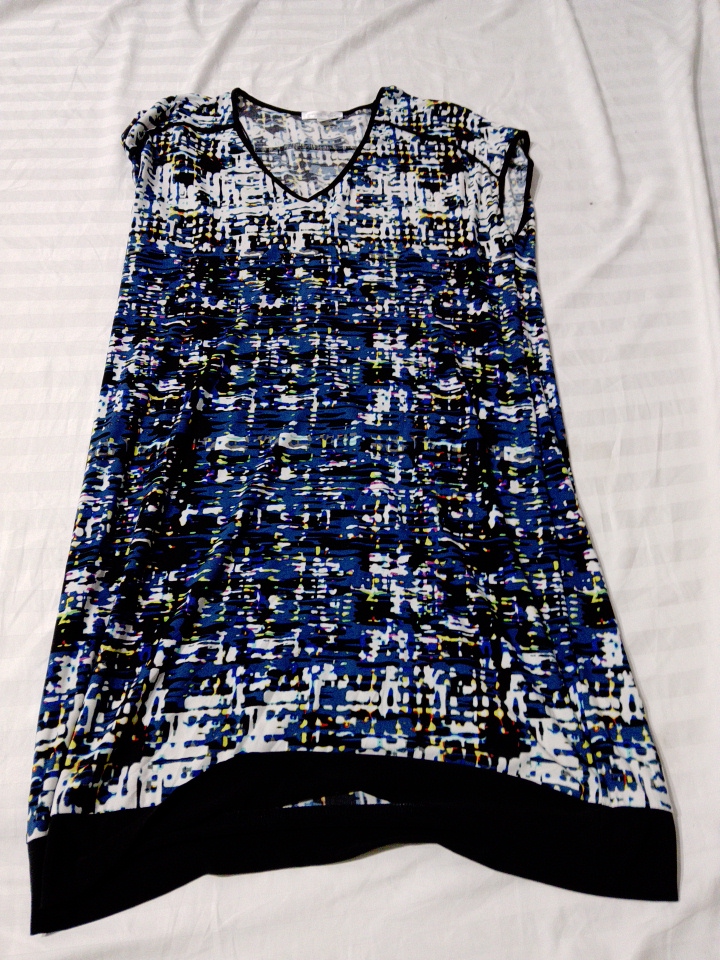 Multicolored Sleeveless Dress