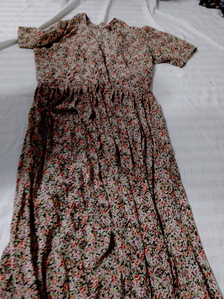 Robe maxi florale
