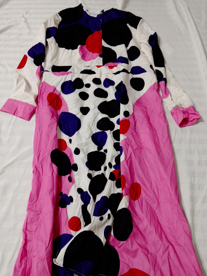 「ビブラントウィメンズミディ＆マキシドレスバンドル フローラルポルカドット 26個」