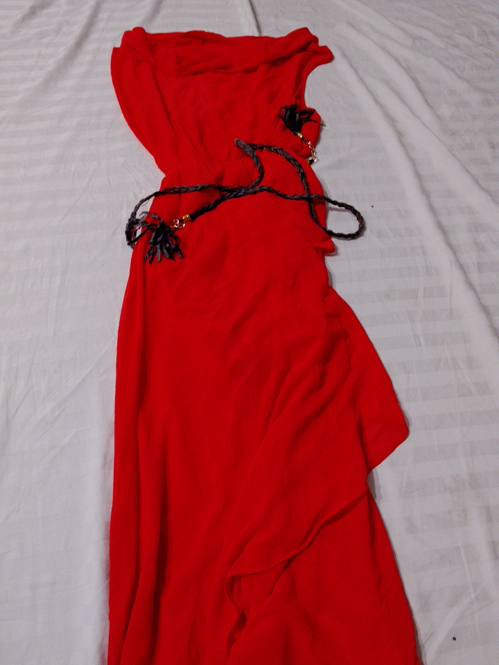 Robe de soirée rouge