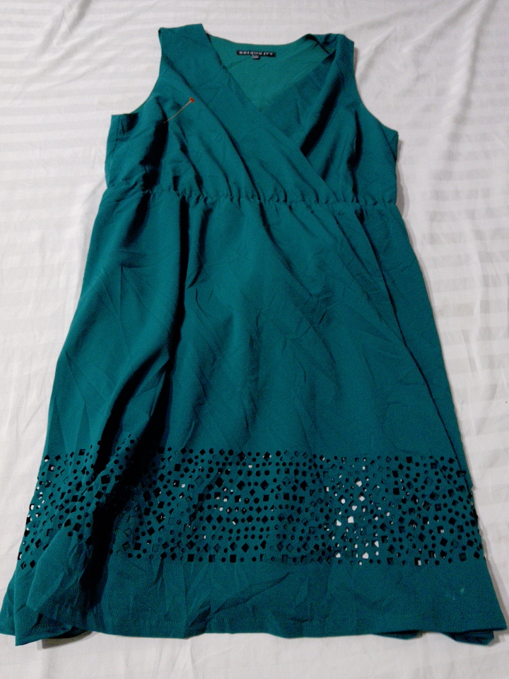 Teal Sleeveless Dress