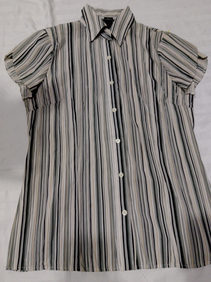 East 5th Striped Blouse