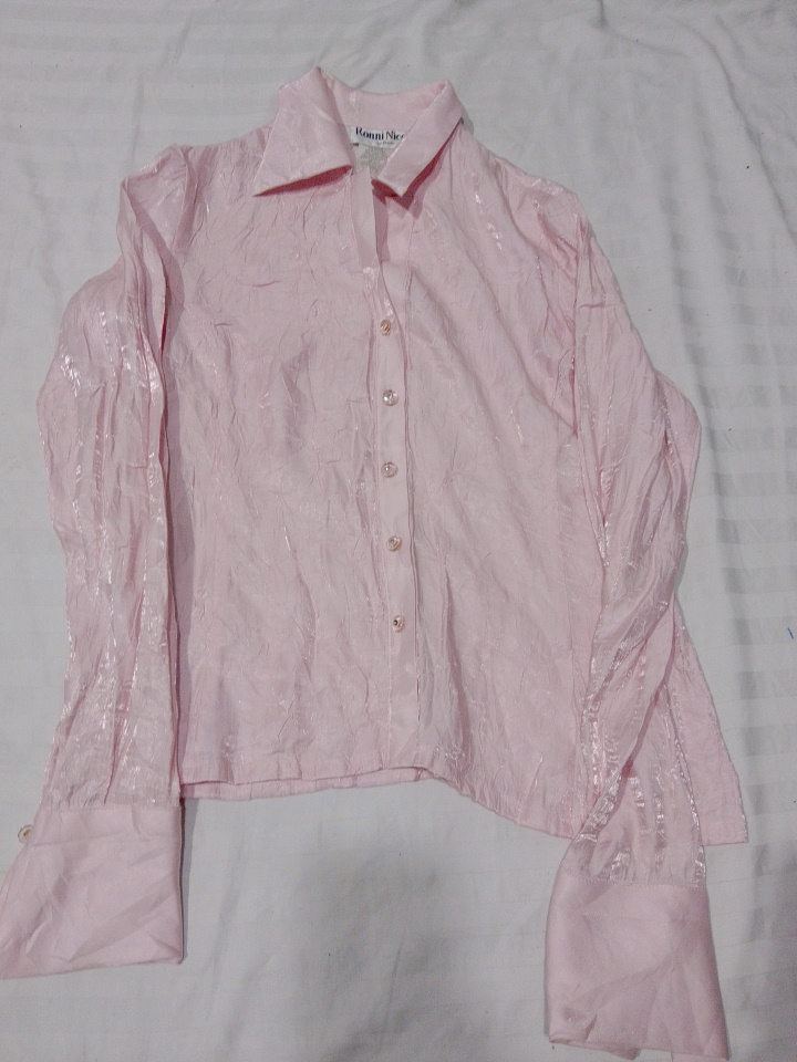 Ronni Nicole Pink Bluse