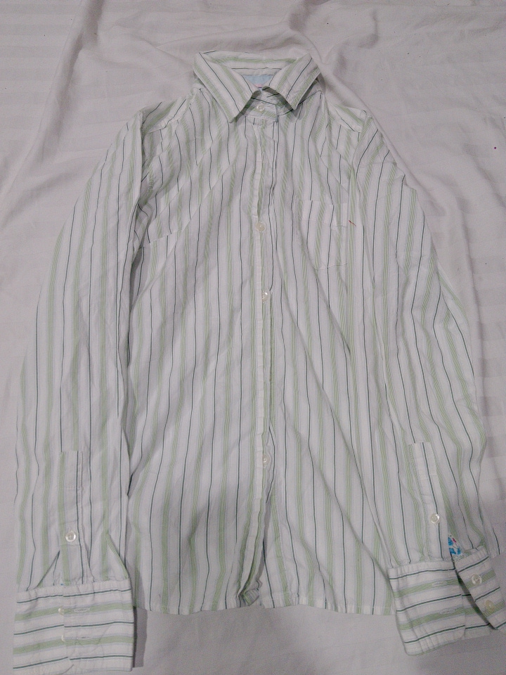 Chemise habillée rayée pour homme