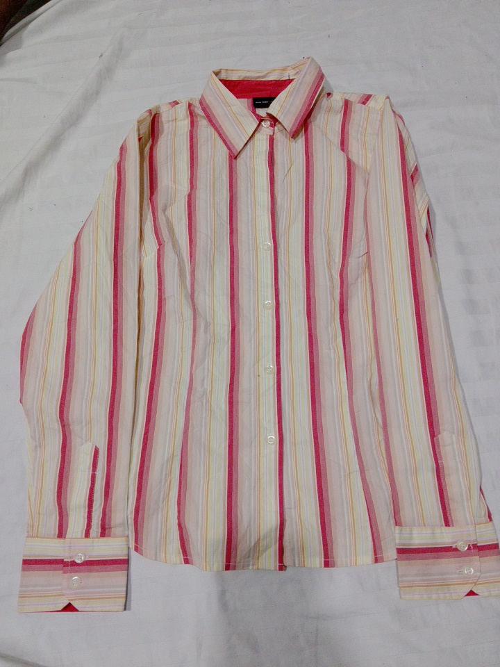 Chemise habillée à rayures pour hommes