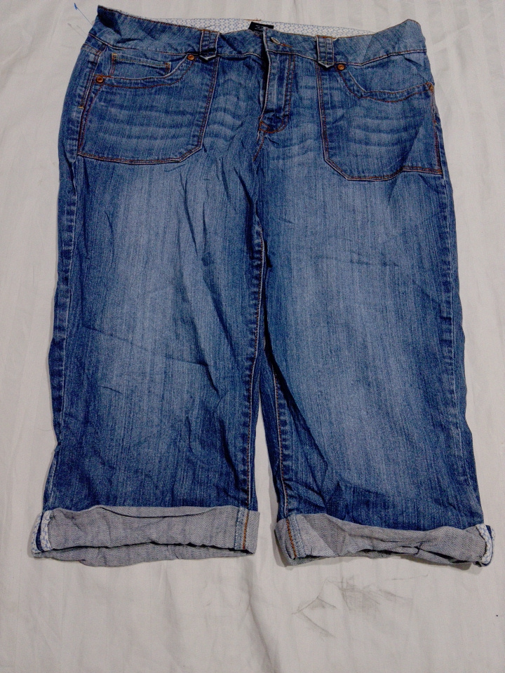 Denim Bermuda Shorts