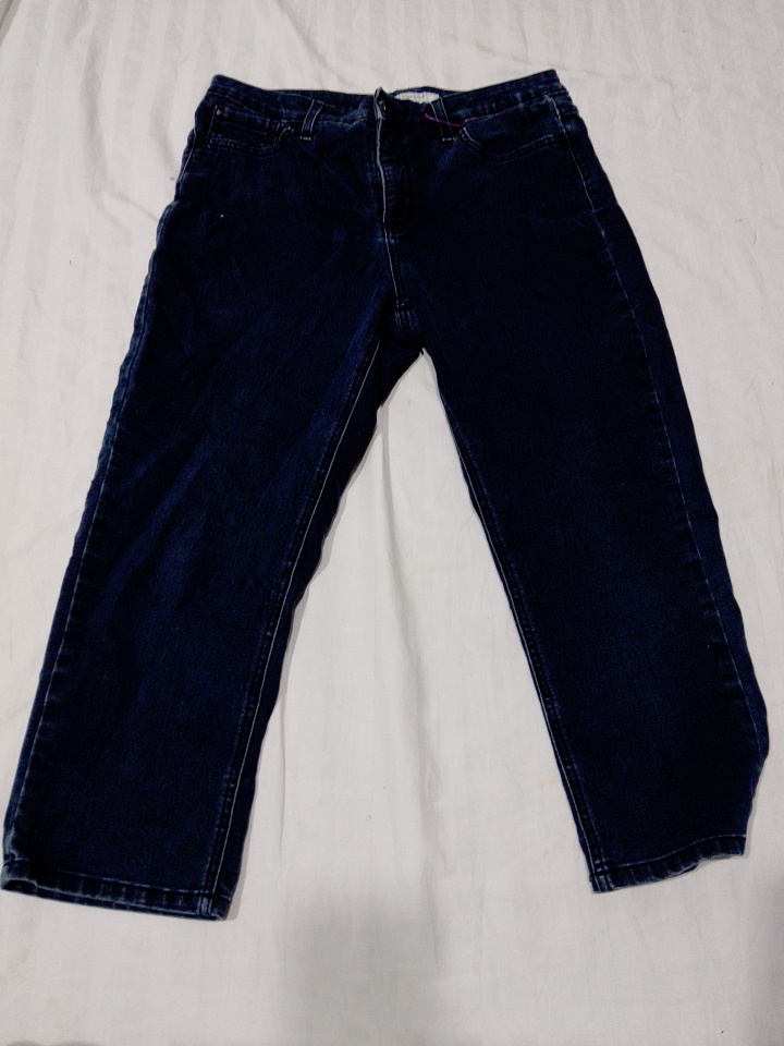 Dark Blue Denim Jeans