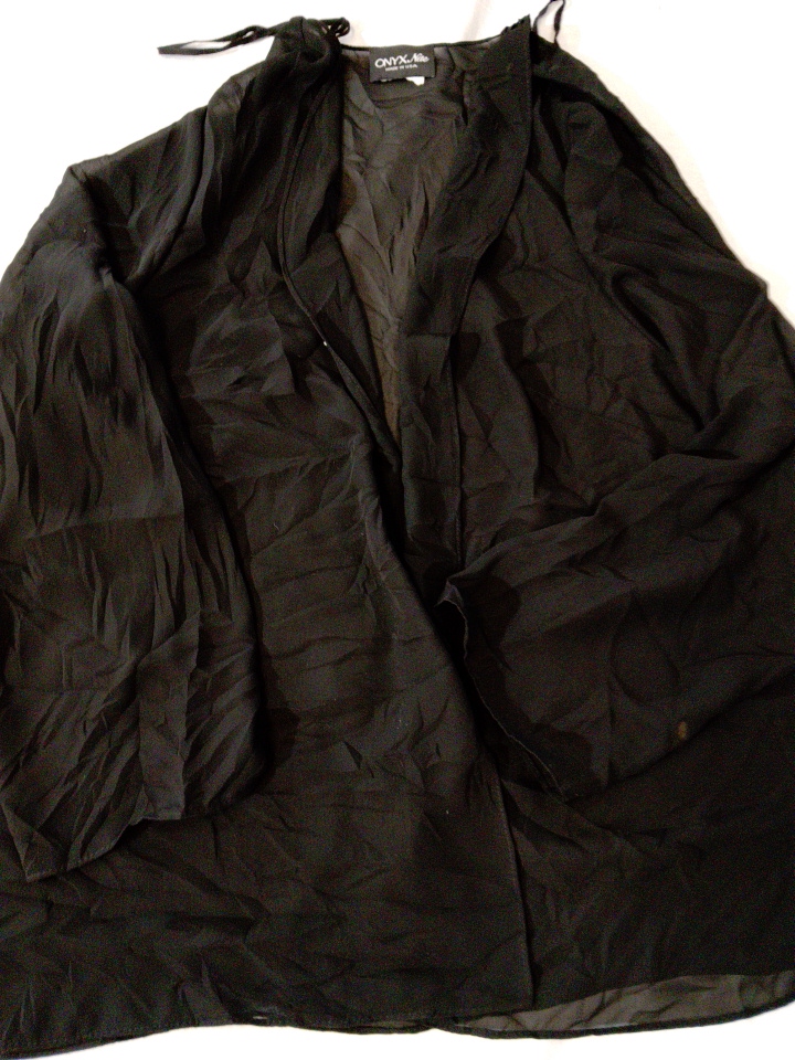 Black Windbreaker Jacket