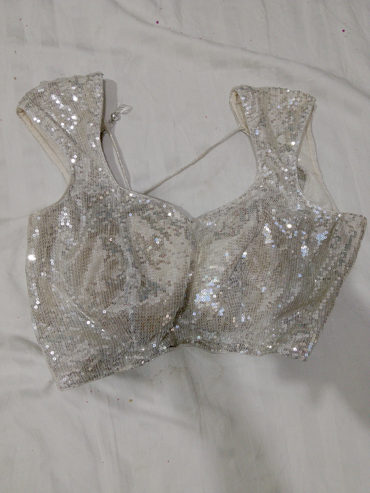 Top de Bustier com Lantejoulas