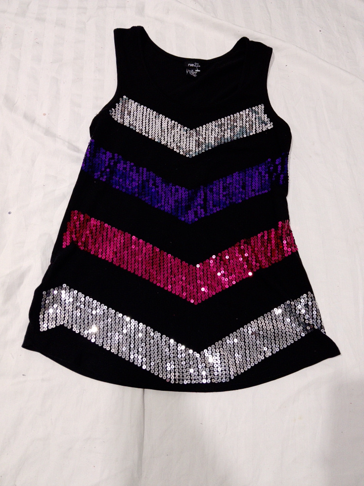 Regata com Lantejoulas