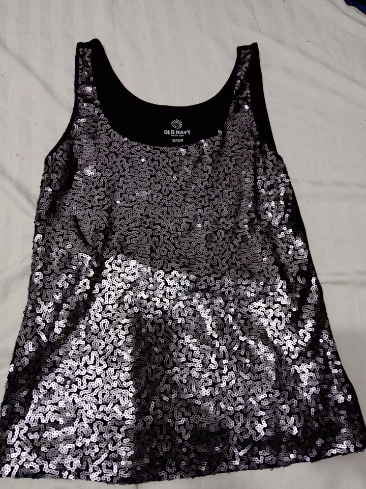 Regata acinturada com glitter