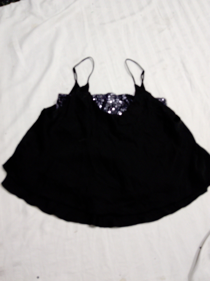 Sequined Top Bundle 11 Pc Printed Camisoles & More