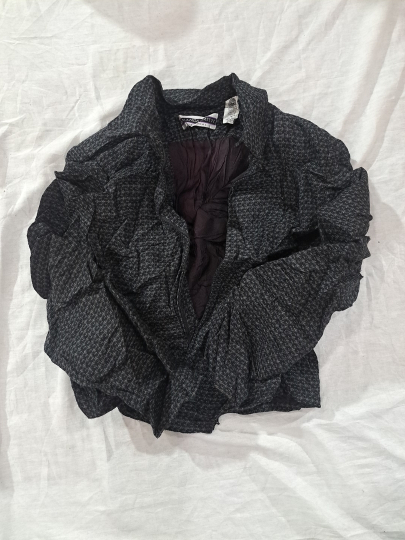 Amanda Smith Grey Wool Jacket