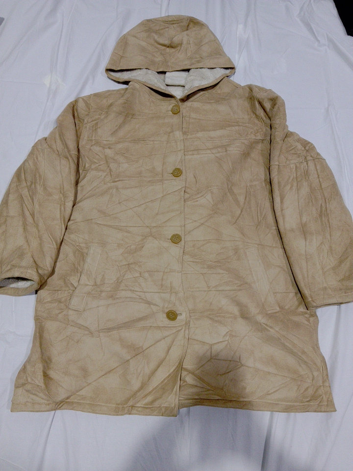 Liz Claiborne Tan Kapuzenjacke