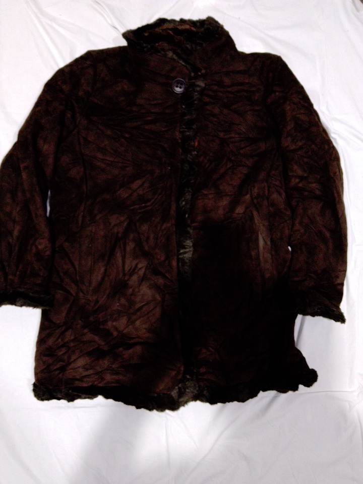 Brown Faux Fur Jacket
