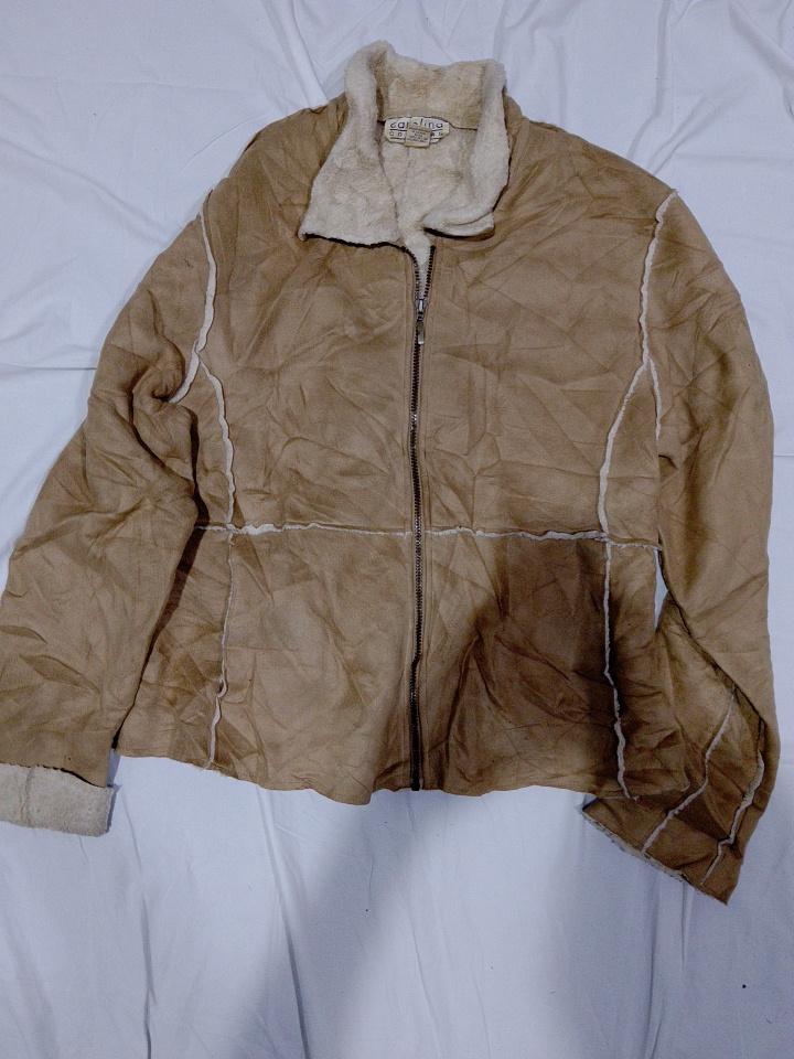 Brown Fleece Lined Jacket