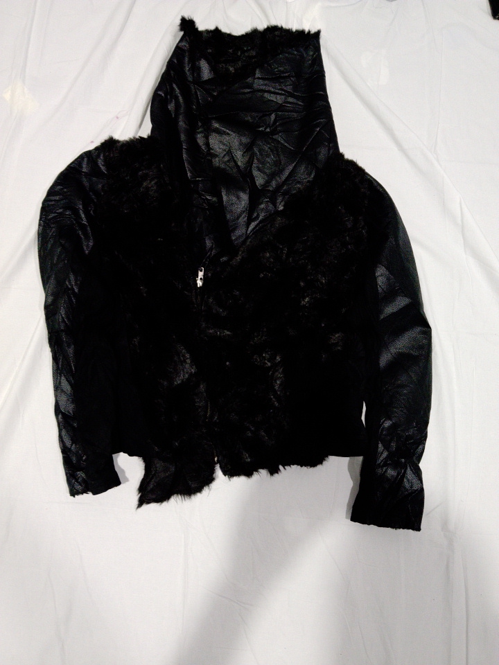 Black Fur Jacket